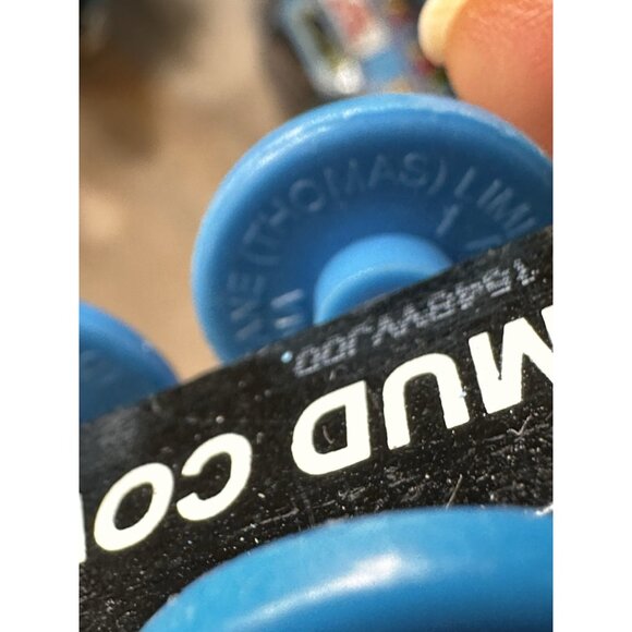 Mud Covered Thomas The Train Wooden Railway Vtg 2003 Learning Curve Engine - Picture 11 of 13